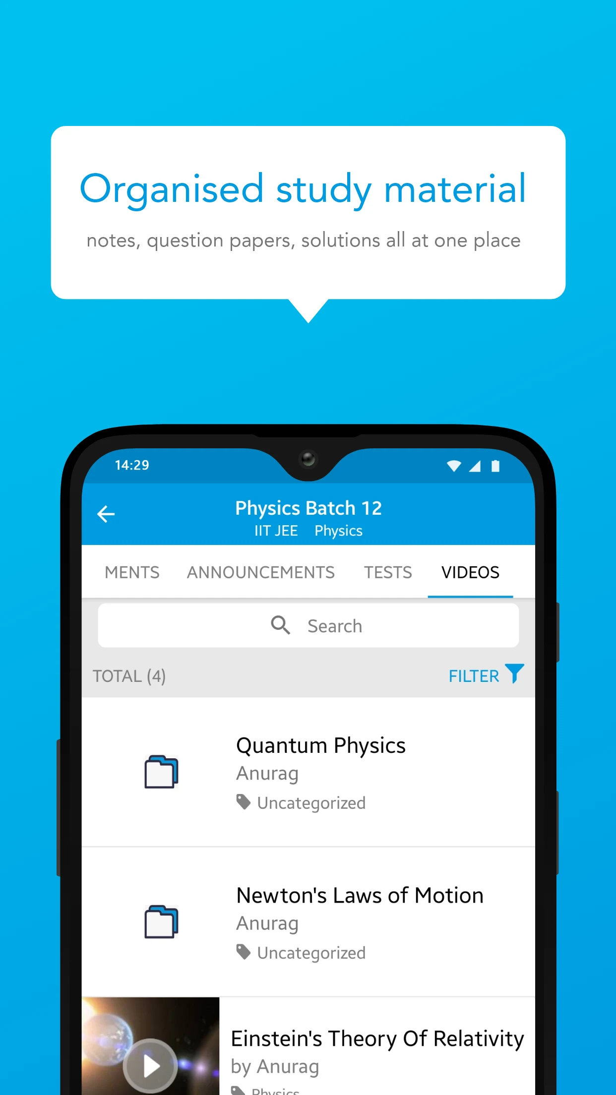 BICE E-LEARNING screenshot